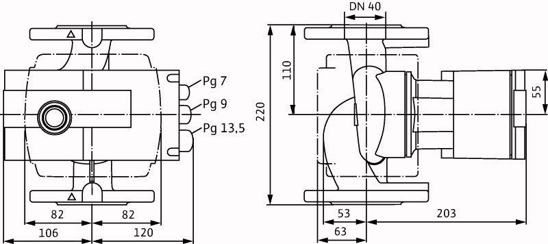 Stratos 40/1-8 PN 6/10 | Pompa de incalzire | Circulatie - imagine 3