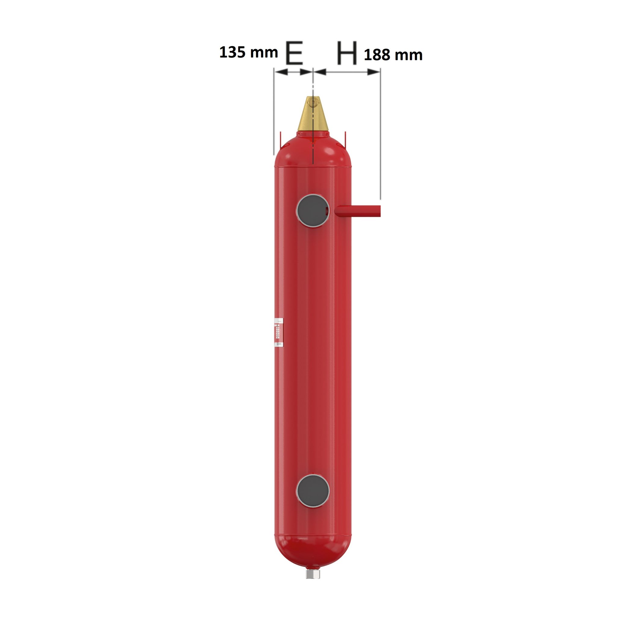 Butelii de egalizare DN 100S | prevazut cu stut de sudare - imagine 3
