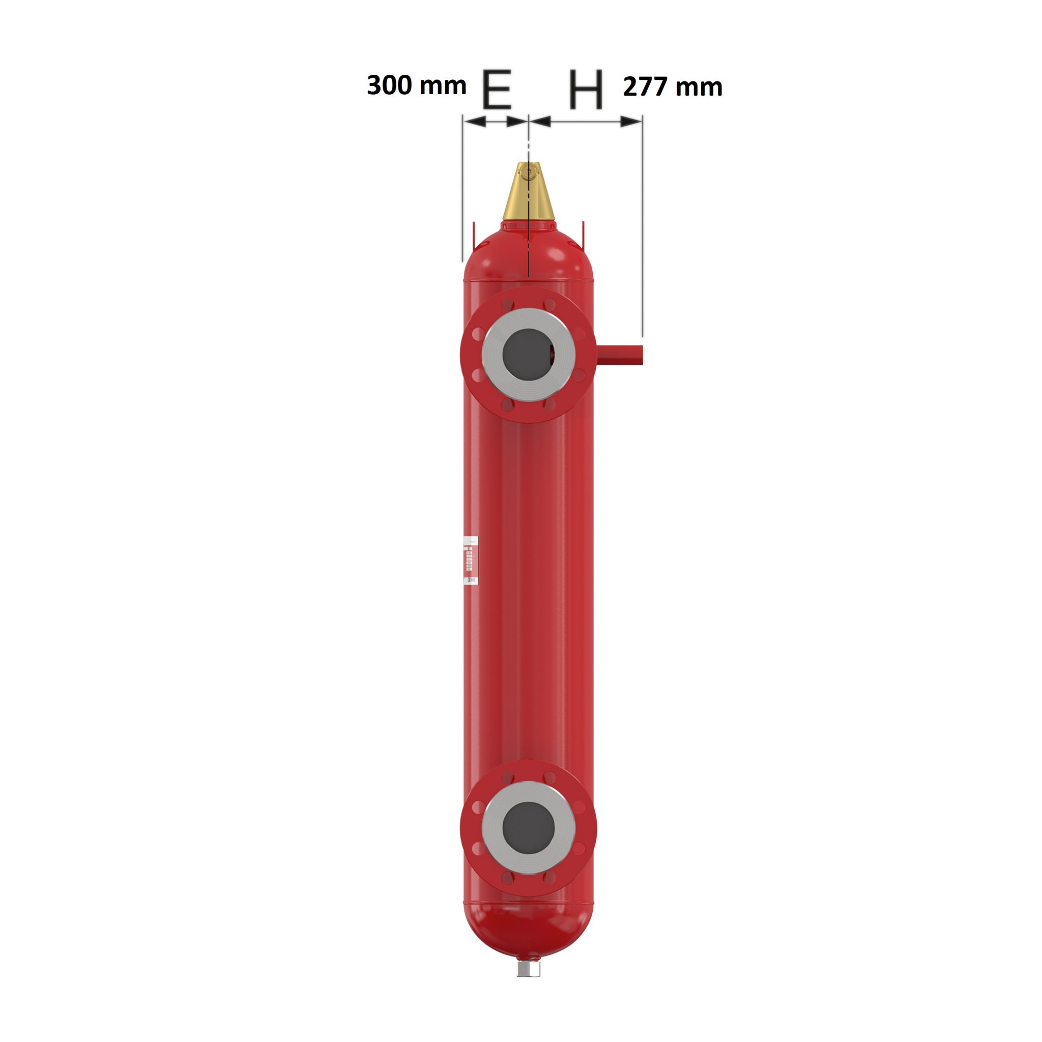 Butelii de egalizare DN 200F | prevazute cu flanse - imagine 3