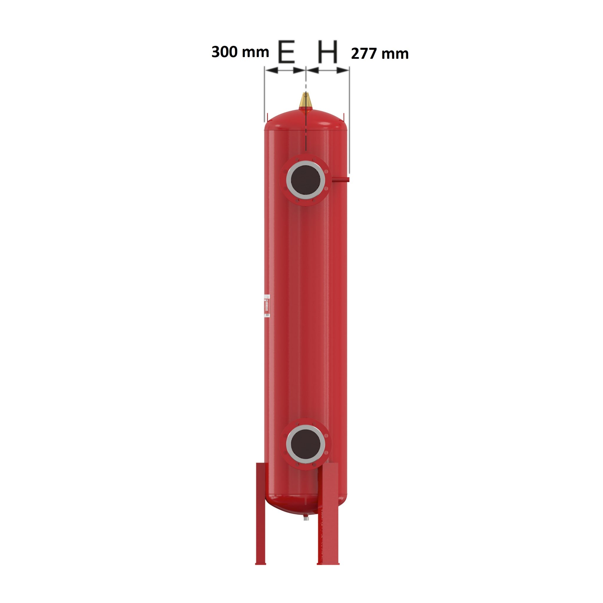 Butelii de egalizare DN 200F | prevazute cu flanse - imagine 5