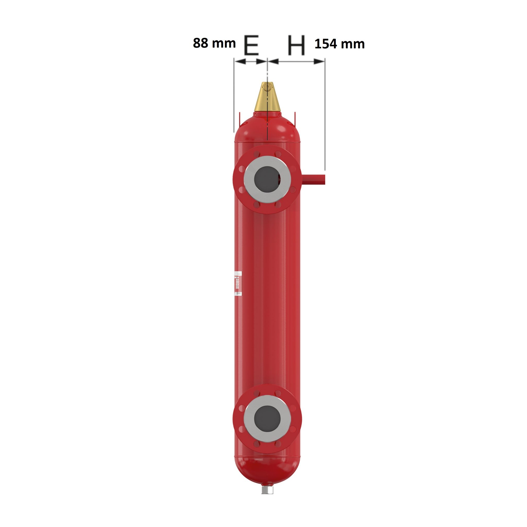Butelii de egalizare DN 50F | prevazute cu flanse - imagine 3