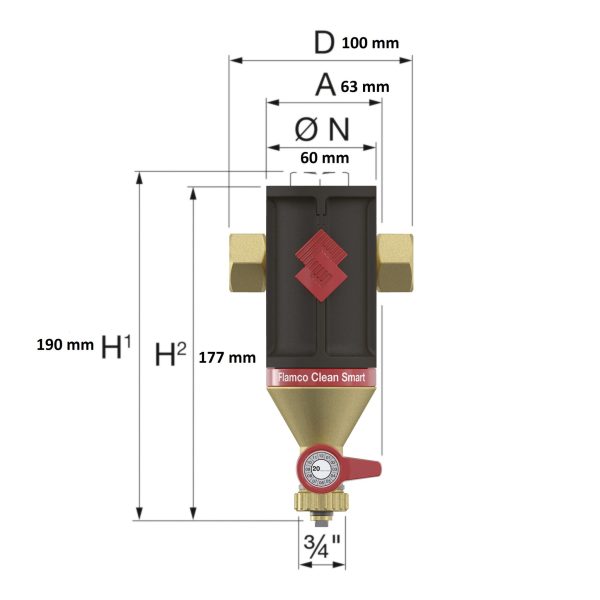 Filtru magnetic si separator de namol - imagine 4