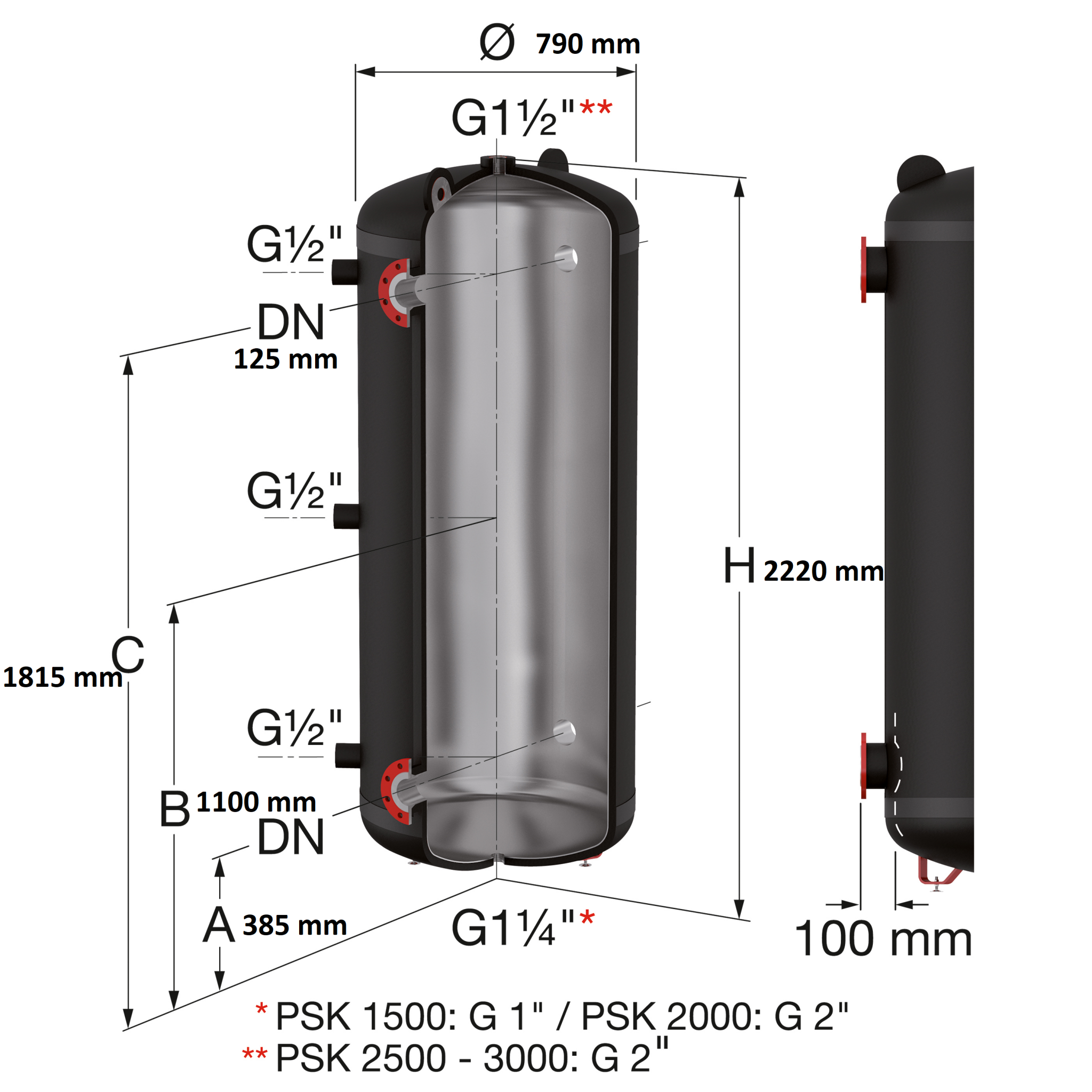 PS-K 1000L | Izolatie Puffere - imagine 2