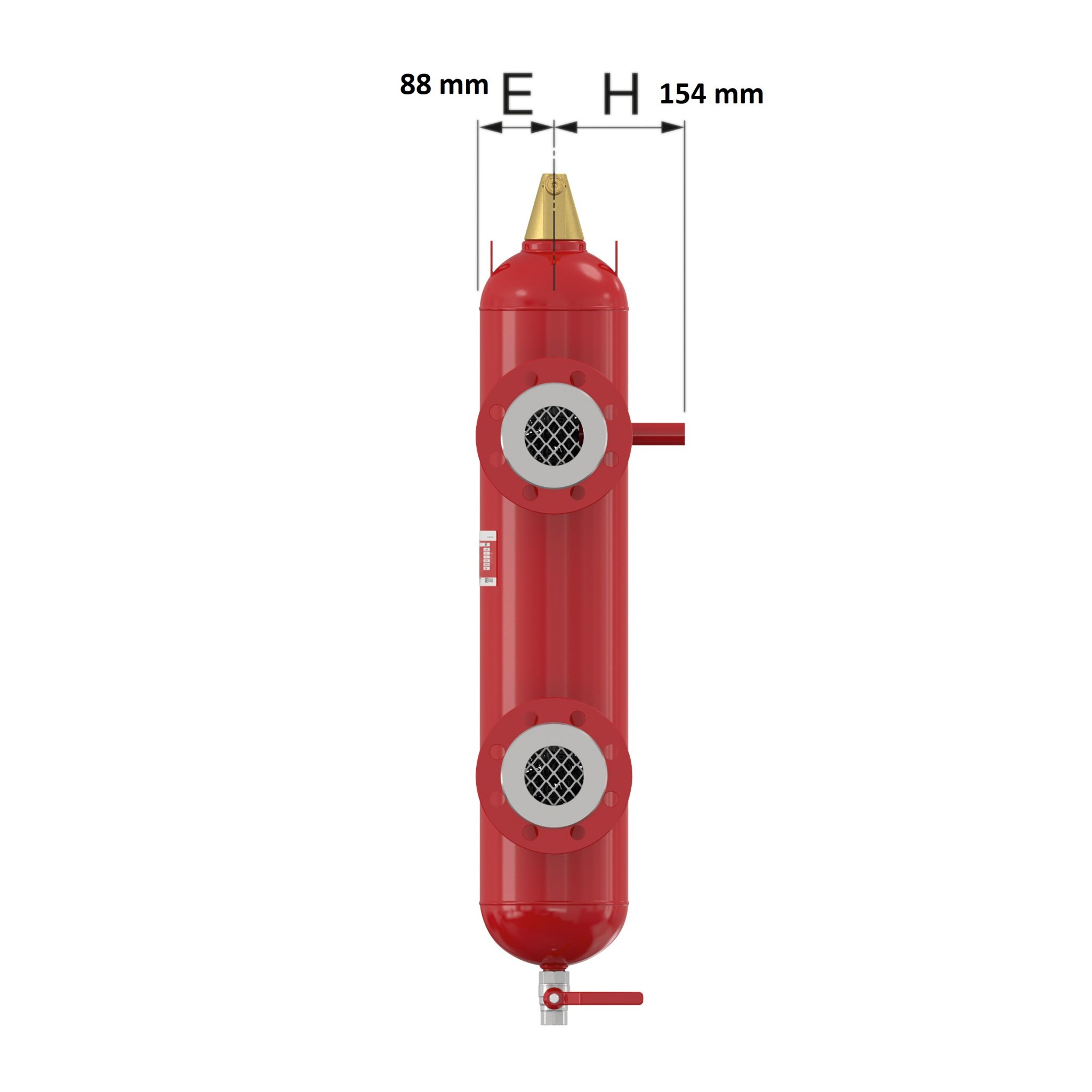 Butelii egalizare | Separator namol si microbule integrat DN 50F - imagine 3