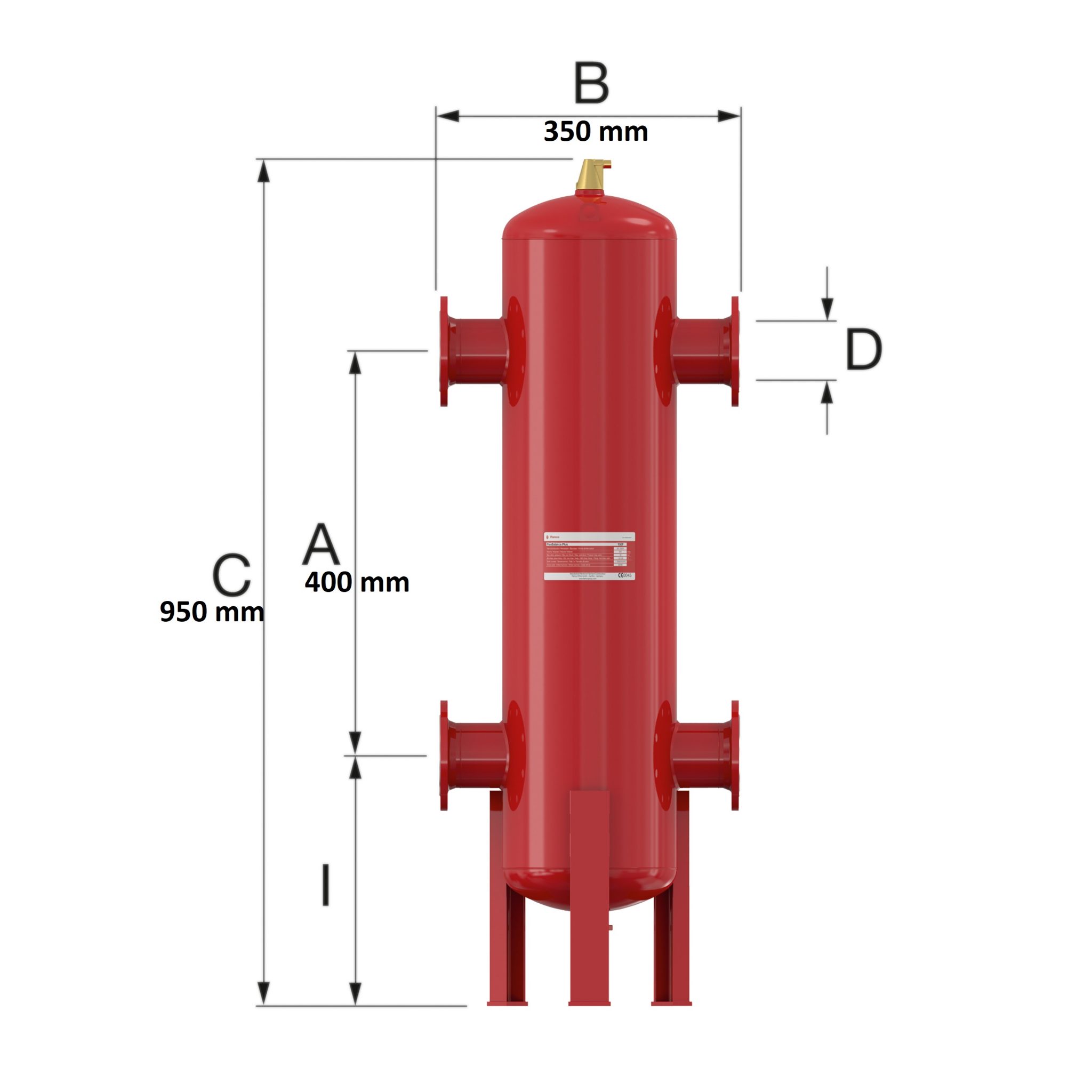 Butelii egalizare | Separator namol si microbule integrat DN 65F - imagine 4