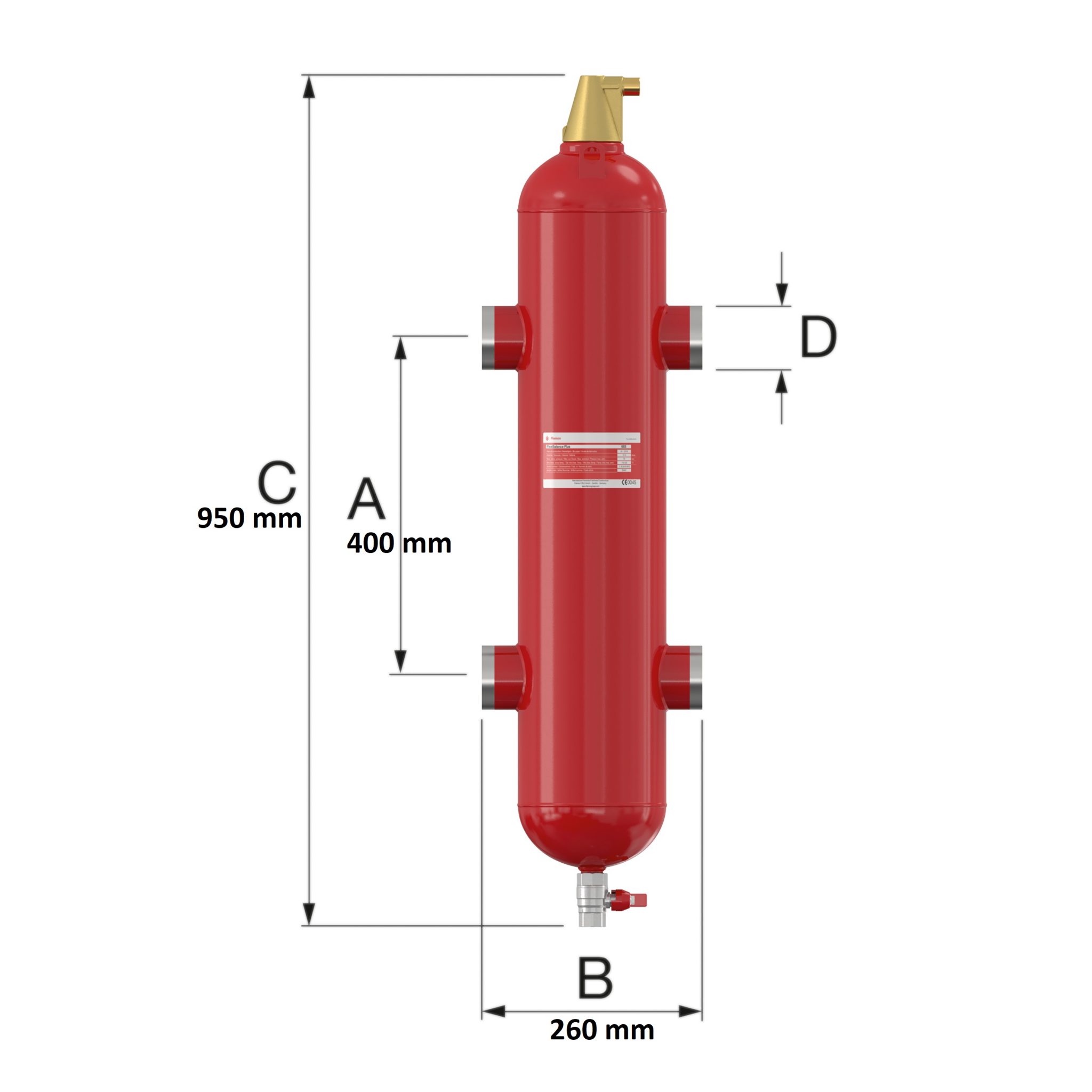 Butelii egalizare | Separator namol si microbule integrat DN 65S - imagine 2