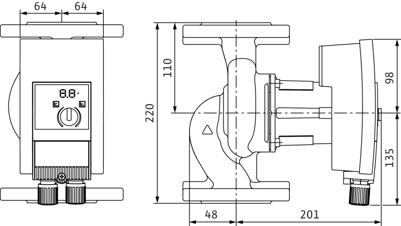 Yonos Maxo 40/0,5-8 PN6/10 - imagine 2